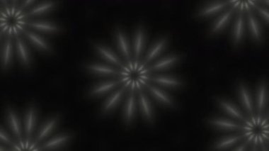 Psikedelik Kaleydoskop Patlaması simetrik kaleydoskop şekilleri patlıyor ve canlı renklerle beatendly döngülerde şekil değiştiriyor