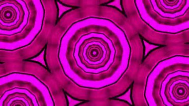 Psikedelik Kaleydoskop Patlaması simetrik kaleydoskop şekilleri patlıyor ve canlı renklerle beatendly döngülerde şekil değiştiriyor