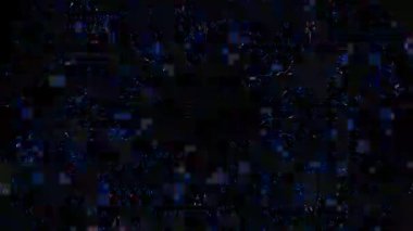 Psikedelik Kaleydoskop Patlaması simetrik kaleydoskop şekilleri patlıyor ve canlı renklerle beatendly döngülerde şekil değiştiriyor