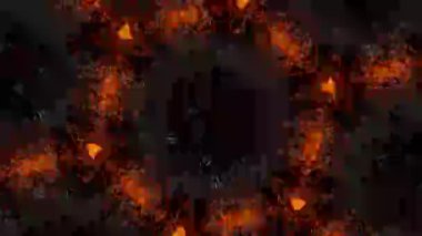 Psychedelic Kaleidoscope Burst Symmetric kaleidoscope shapes bursting and morphing with vibrant colors on beatfriendly loops