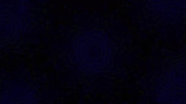 Psikedelik Kaleydoskop Patlaması simetrik kaleydoskop şekilleri patlıyor ve canlı renklerle beatendly döngülerde şekil değiştiriyor