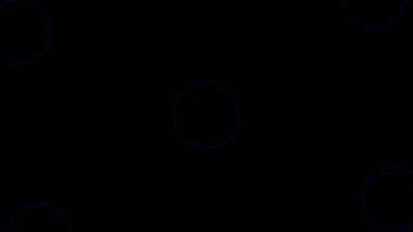 Psychedelic Kaleidoscope Burst Symmetric kaleidoscope shapes bursting and morphing with vibrant colors on beatfriendly loops