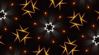 Psikedelik Kaleydoskop Patlaması simetrik kaleydoskop şekilleri patlıyor ve canlı renklerle beatendly döngülerde şekil değiştiriyor