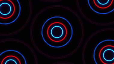 Psikedelik Kaleydoskop Patlaması simetrik kaleydoskop şekilleri patlıyor ve canlı renklerle beatendly döngülerde şekil değiştiriyor