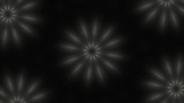 Psikedelik Kaleydoskop Patlaması simetrik kaleydoskop şekilleri patlıyor ve canlı renklerle beatendly döngülerde şekil değiştiriyor