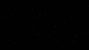 Psikedelik Kaleydoskop Patlaması simetrik kaleydoskop şekilleri patlıyor ve canlı renklerle beatendly döngülerde şekil değiştiriyor