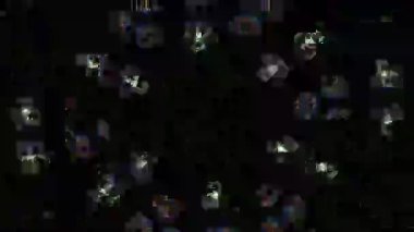 Psikedelik Kaleydoskop Patlaması simetrik kaleydoskop şekilleri patlıyor ve canlı renklerle beatendly döngülerde şekil değiştiriyor