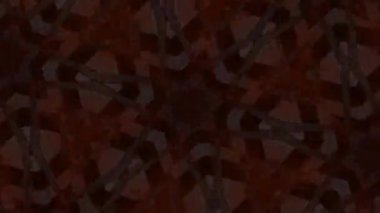 Psikedelik Kaleydoskop Patlaması simetrik kaleydoskop şekilleri patlıyor ve canlı renklerle beatendly döngülerde şekil değiştiriyor