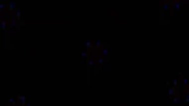 Psikedelik Kaleydoskop Patlaması simetrik kaleydoskop şekilleri patlıyor ve canlı renklerle beatendly döngülerde şekil değiştiriyor