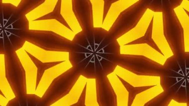 Psychedelic Kaleidoscope Burst Symmetric kaleidoscope shapes bursting and morphing with vibrant colors on beatfriendly loops