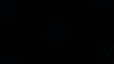 Psikedelik Kaleydoskop Patlaması simetrik kaleydoskop şekilleri patlıyor ve canlı renklerle beatendly döngülerde şekil değiştiriyor