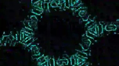 Psychedelic Kaleidoscope Burst Symmetric kaleidoscope shapes bursting and morphing with vibrant colors on beatfriendly loops