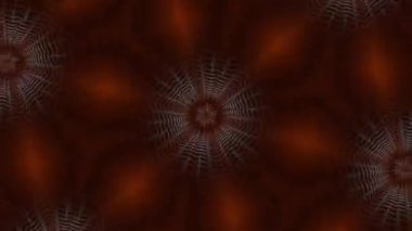 Psikedelik Kaleydoskop Patlaması simetrik kaleydoskop şekilleri patlıyor ve canlı renklerle beatendly döngülerde şekil değiştiriyor