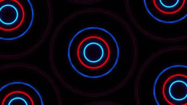 Psikedelik Kaleydoskop Patlaması simetrik kaleydoskop şekilleri patlıyor ve canlı renklerle beatendly döngülerde şekil değiştiriyor