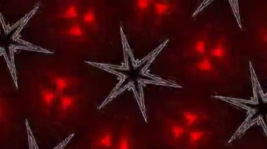 Psikedelik Kaleydoskop Patlaması simetrik kaleydoskop şekilleri patlıyor ve canlı renklerle beatendly döngülerde şekil değiştiriyor