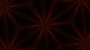 Psikedelik Kaleydoskop Patlaması simetrik kaleydoskop şekilleri patlıyor ve canlı renklerle beatendly döngülerde şekil değiştiriyor