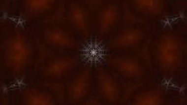 Psikedelik Kaleydoskop Patlaması simetrik kaleydoskop şekilleri patlıyor ve canlı renklerle beatendly döngülerde şekil değiştiriyor