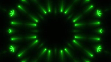 Psikedelik Kaleydoskop Patlaması simetrik kaleydoskop şekilleri patlıyor ve canlı renklerle beatendly döngülerde şekil değiştiriyor