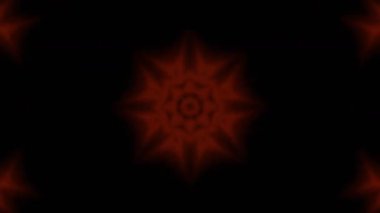 Psikedelik Kaleydoskop Patlaması simetrik kaleydoskop şekilleri patlıyor ve canlı renklerle beatendly döngülerde şekil değiştiriyor
