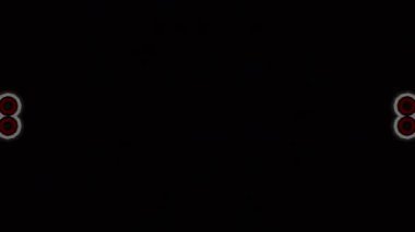 Psikedelik Kaleydoskop Patlaması simetrik kaleydoskop şekilleri patlıyor ve canlı renklerle beatendly döngülerde şekil değiştiriyor