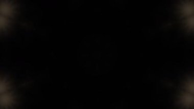 Psikedelik Kaleydoskop Patlaması simetrik kaleydoskop şekilleri patlıyor ve canlı renklerle beatendly döngülerde şekil değiştiriyor