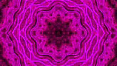 Psikedelik Kaleydoskop Patlaması simetrik kaleydoskop şekilleri patlıyor ve canlı renklerle beatendly döngülerde şekil değiştiriyor