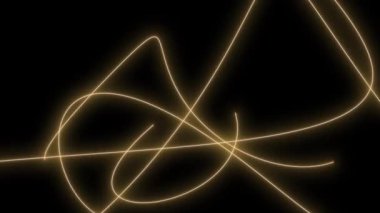 Parlak çizgileri olan soyut bir arkaplan. Vektör illüstrasyonu, 10 eps