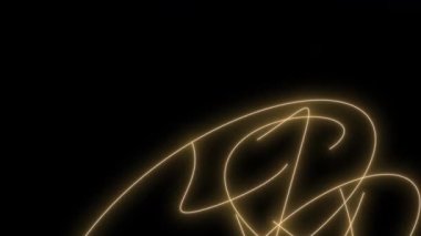 Parlak çizgilerin soyut arkaplanı