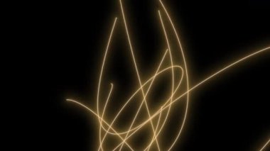 Soyut dijital fraktal desen