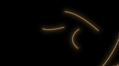 neon çizgileri, soyut arkaplan