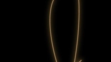 altın parlayan çizgiler ve parçacıklar.