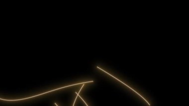 Neon lambalı soyut arkaplan