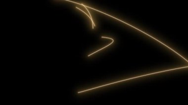 Işıkların soyut arkaplanı