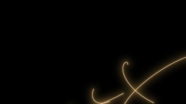 soyut altın parıldayan çizgiler