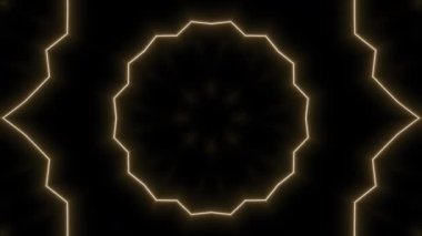 Kaleydoskopik ışıkların soyut arkaplanı