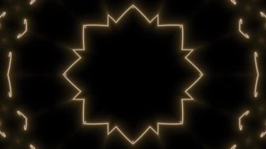 Geometrik süs tarzında soyut arkaplan deseni. Kusursuz tasarım