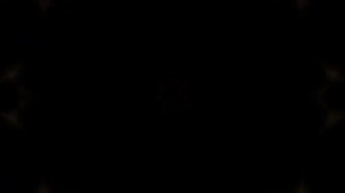 parlayan ışıkların kaleydoskop arkaplanı