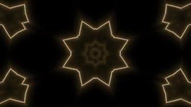 Soyut sürekli değişen ışık, Festival arka plan.