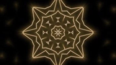 Hayali bereketli fraktal doku oluşturulmuş resim soyut arkaplan