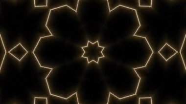 Yaratıcı ışıltı efektli soyut fraktal arkaplan