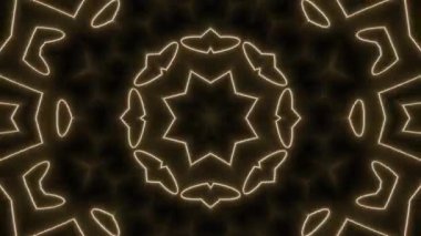 Hayali bereketli fraktal doku oluşturulmuş resim soyut arkaplan