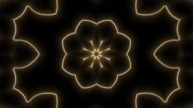 Hayali bereketli fraktal doku oluşturulmuş resim soyut arkaplan