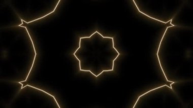 Soyut geometrik şekilli kusursuz desen