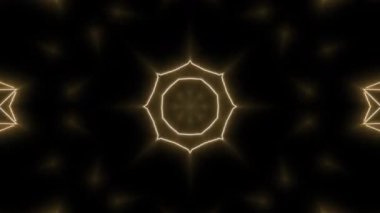 Mandala ile soyut renkli arkaplan