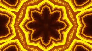 Soyut kaleydoskop arkaplanı. Benzersiz kaleydoskop tasarımı