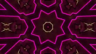 Işık ve çizgilerle soyut arkaplan