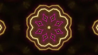 Işık ve çizgilerle soyut arkaplan