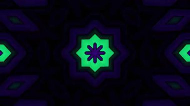 soyut kaleydoskop arkaplanı, çok renkli kaleydoskop