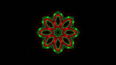 Soyut sürekli değişen ışık, Festival arka plan.