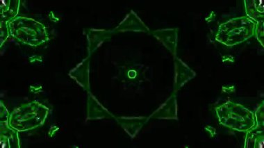 Hayali fraktal arkaplan resmi